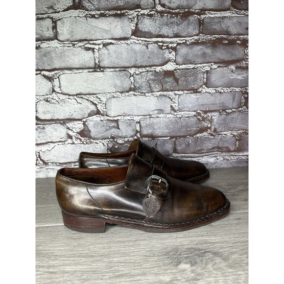 Barker Dark Brown Leather Monk Dress Loafers England Shoes Men’s Sz 6UK/7US/40EU main image 11